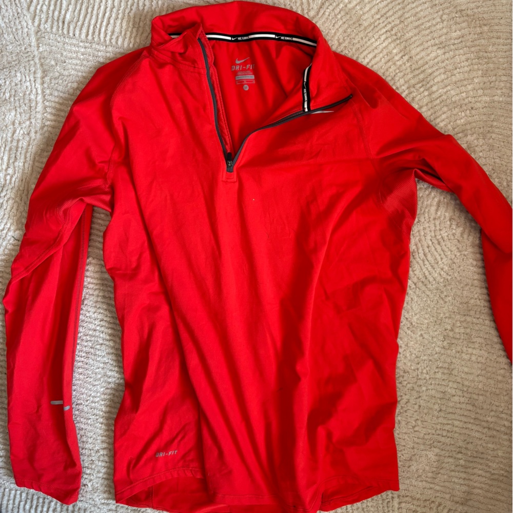 Nike Dri-FIT Red Running Shirt
